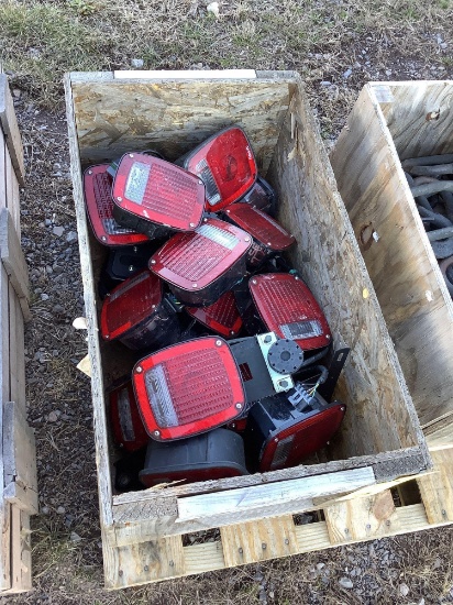 Box of Trailer Lights