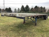 Benson Aluminum Spread Axle High Flat Trailer