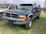 2000 Dodge Dakota Pickup Truck, VIN # 1B7GG22N3YS740141