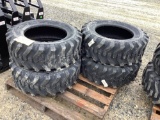 Set of 4 Skid Loader Tires 10-16.5