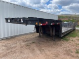 Double Drop Flat Bed Trailer