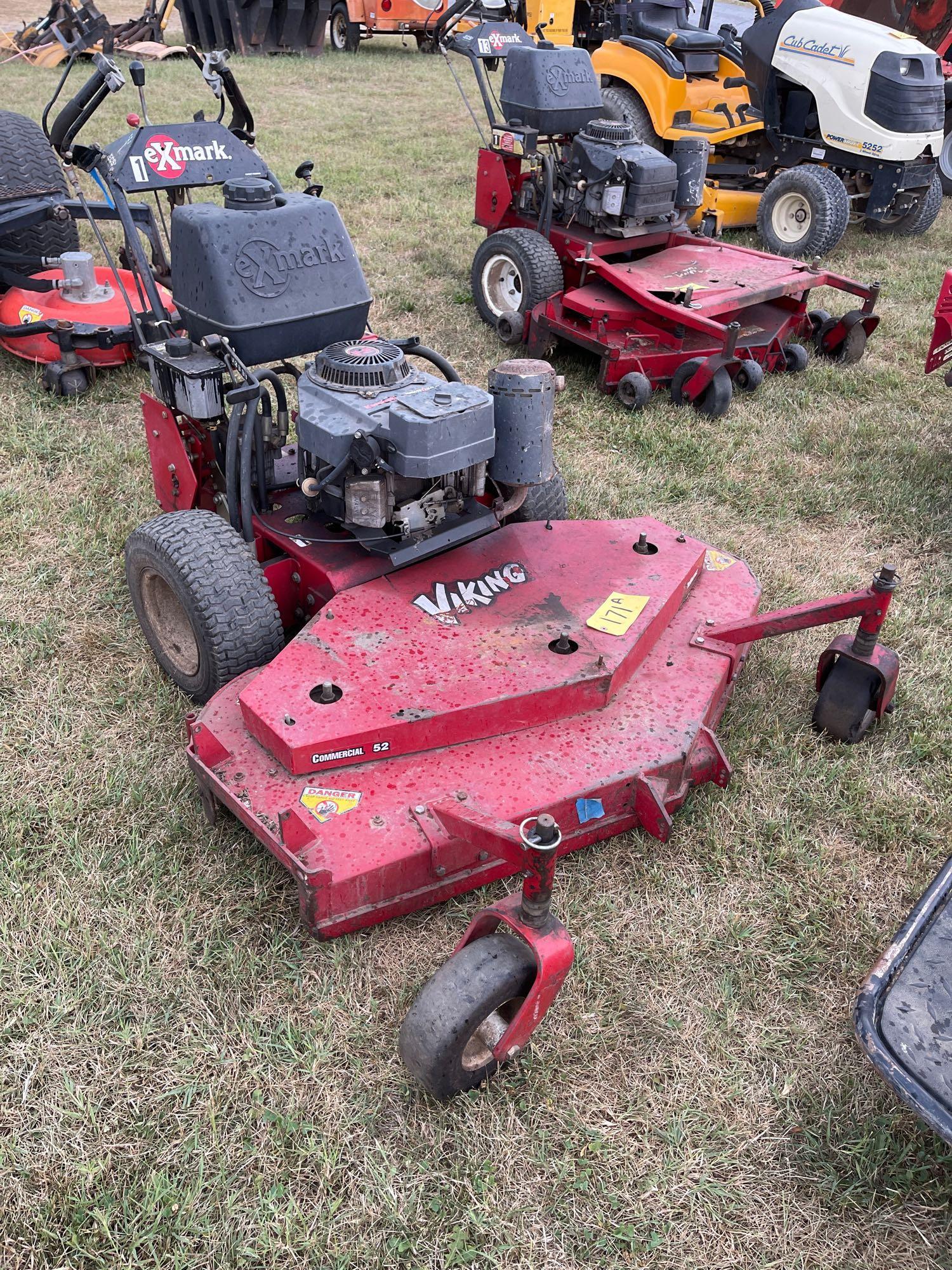 Scag mower salvage yard clearance