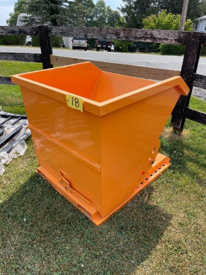 Fork Attach Dumping Hopper