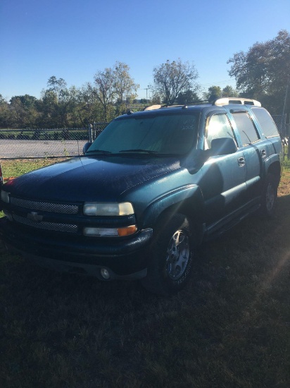 2005 Chevrolet Tahoe Multipurpose Vehicle (MPV), VIN # 1GNEK13T35R133308