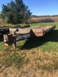 2007 Interstate Tag a Long Equipment Trailer