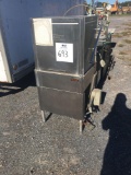 Hobart AM-14 Gas Fired Dish Washer with Accessories