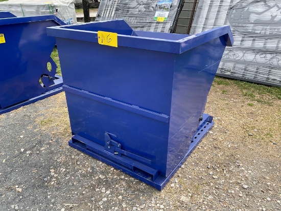 Pallet Fork Dumping Hopper