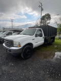 2004 Ford F550 Landscapers Dump