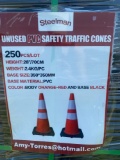 250 New Safety Cones
