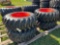 10-16.5 Skid Loader tires on wheels (Bobcat)