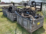 3 crates of hyd hoses