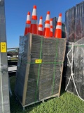 250 pc traffic cones