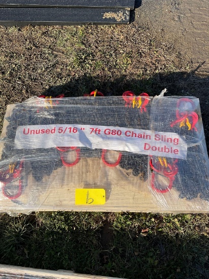 5/16"-7 ft G80 Chain Slings