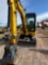 JCB 8045 ZTS, Cab, Heat, AC, Leveling Blade, Plumbed, Hyd Thumb, Coupler, GP Bucket, SN: 072998,