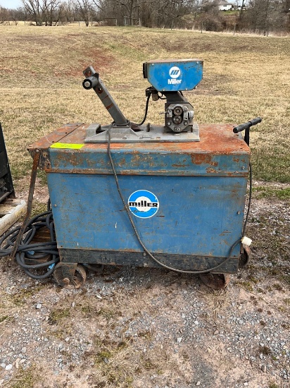 Miller Welder on Cart