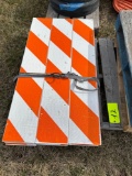 Pallet of Chevron signs