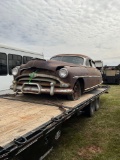 1949 Hudson Hornet, Gas, Manual on coloume, Milage: 16,203, VIN: Not Found, No Title