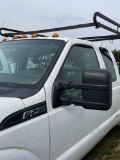 2013 Ford F250 Utility, Gas, Auto, Ext Cab, Knapheide Body, Ladder Racks, Rec Hitch, VIN: