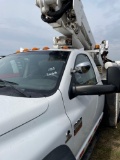 2008 Dodge Ram 5500 Bucket Truck, Cummins DSL, Auto, 4x4, GVWR 18,750lbs, Knapheide Utility Body,