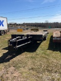 2002 20 Ton Hudson Equipment Trailer, Tongue......Storage Box, Tandem Axel, Air Brakes, Pintle...Hit