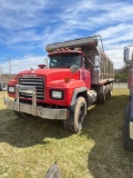 1996 RD688S Mack Tri Axle Dump, Mack DSL, 9 spd, 17' Aluminum BD w/ tarper, GVWR - 73,280 (Per