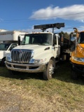 2012 International Hook Truck, * 15 yd Dumpster Can Included*, Maxforce Motor, Allison Auto, Stellar