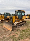 2015 John Deere 550K XLT, Cab, Heat, AC, 6 way blade, SN: 275428, Hours: 3266