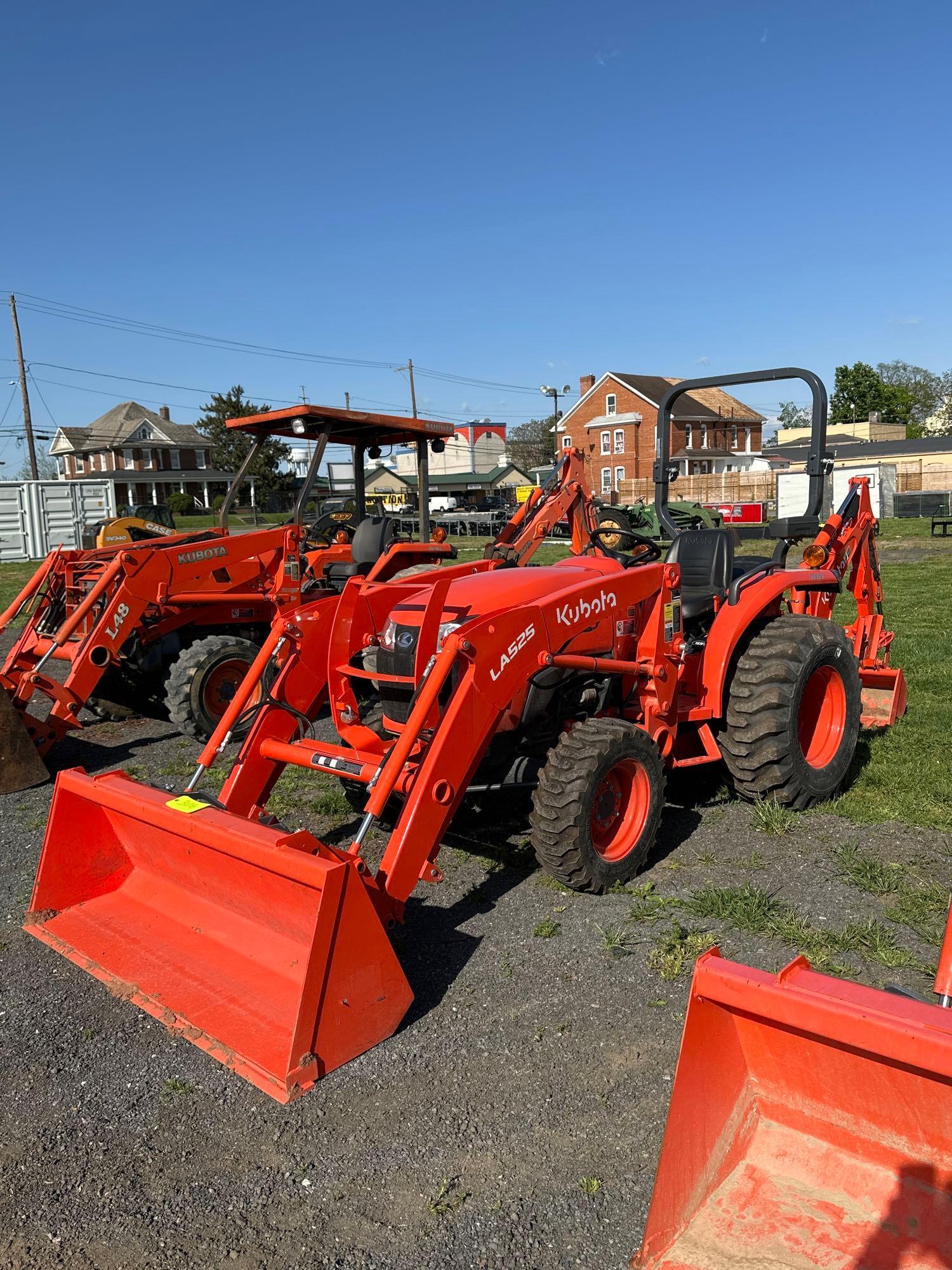 Kubota L2501 Tractor/Backhoe, Rops, DSL, Kubota Proxibid, 45 OFF