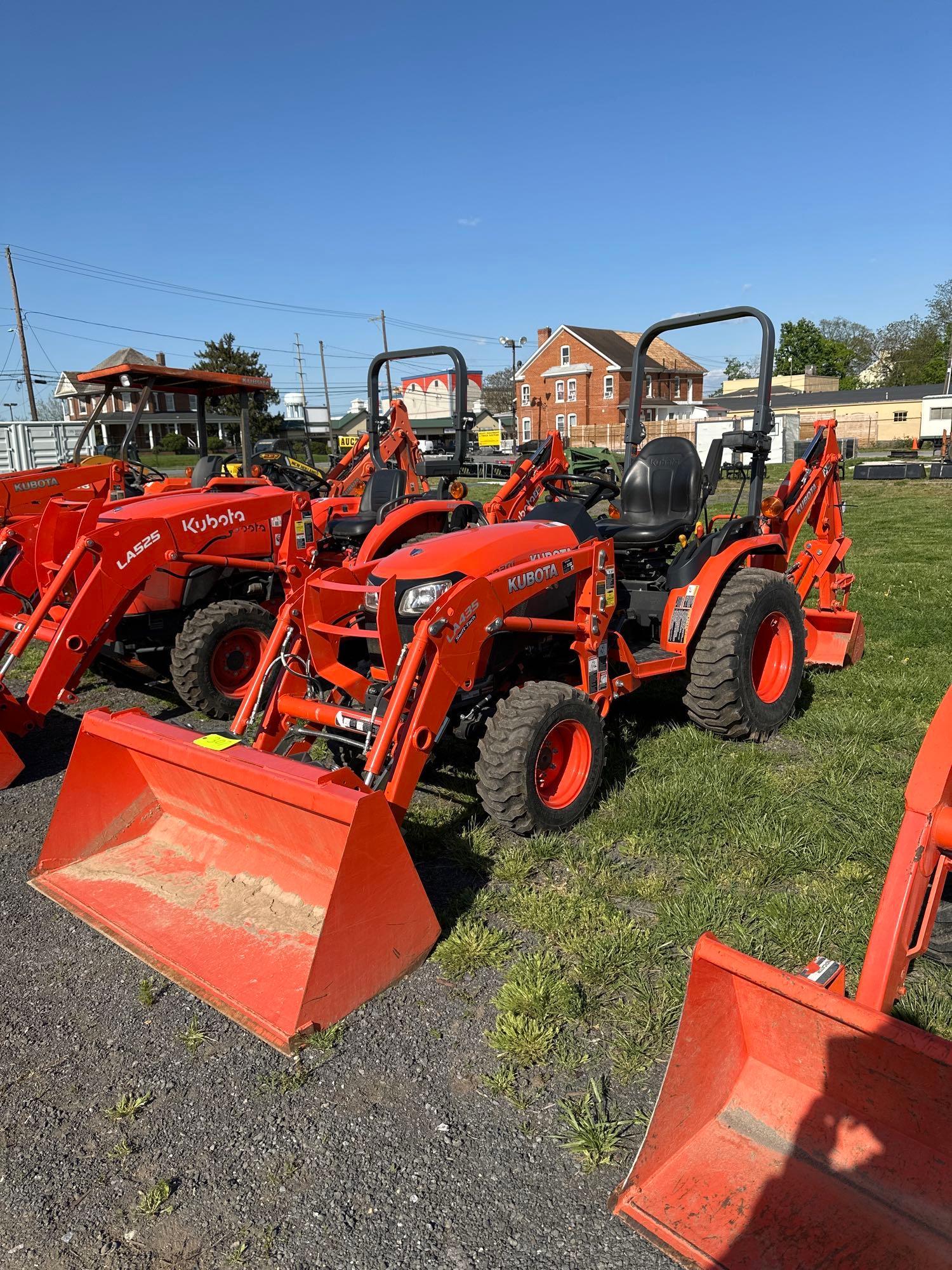 Kubota Bh 77 Backhoe Attachment With Grabber Proxibid 54 Off 9297