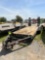 2015 Felling Utility Trailer, Tandem Axle, Pintle Hitch, GVWR 9980 lbs, Ramps, VIN: