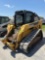 John Deere CT332, Cab, Missing Door & side glass, Heat, A/C, Aux hyd, Quick att, S/N 131448, hrs: