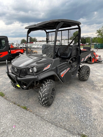 2018 Kubota Sidekick RTV XG850, O-rops, Canopy, Half windshield, Gas 850, 4x4, Manual Dump, Half