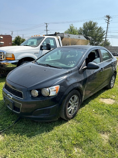 2015 Chevy Sonic LT, Turbo, Automatic, VIN: 1G1JC5SB7F4122887, Miles - 164778