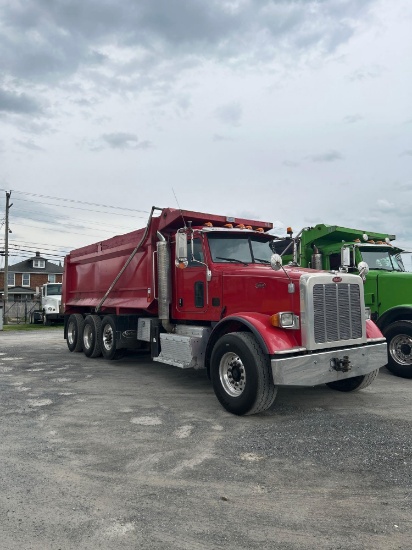 2017 Peterbilt...Tri-Axle Dump, Paccar Motor, DEF, 13 speed, Air Brakes, Air Ride Seat, Single Lift
