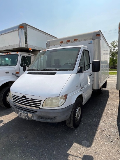 2004 Freightlliner 2500 C Box Van, Automatic, GVWR8550 lbs, Morgan Box, VIN:WD1PD644545642311, Miles