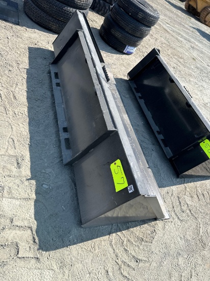 78 in Skid Loader bucket