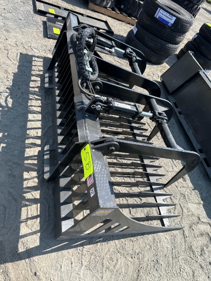 Dual Cylinder Rock Grapple