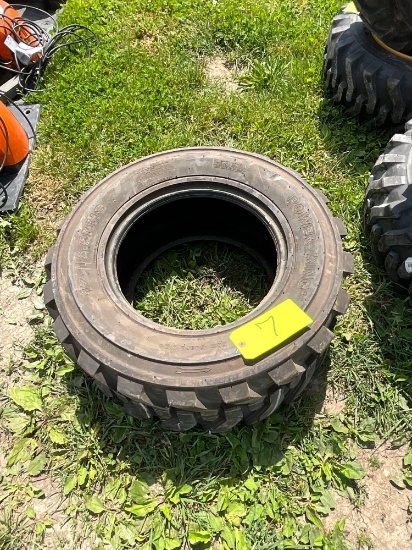 Single 12-16.5 Skid Loader tire