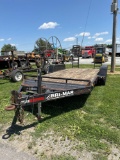 2008 Bri Mar T/A Equipment Trailer, NO VIN PLate