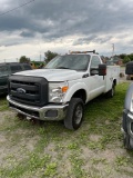 2012 Ford F250 Utility Truck, 6.2L Gas, Automatic, Knapheide Body, Headache...Rack, Hitch Receiver,