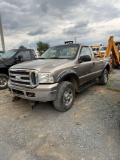 2005 Ford F350 Pickup, Automatic, 4x4, Hitch Receiver, VIN: 1FTWF31525EA24797,... Miles - 99272