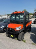 Kubota X1100C RTV Diesel, 4x4, Cab, Heat, A/C, Hyd Dump, S/N 42892, Hrs; 1393