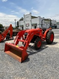 Kubota L4701, O-rops, DSL, 4x4, LA765 Loader, Quick Att, GP Bucket, 3 PT, PTO, SN: 59139, Hours: 484