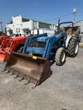 New Holland 2120, O-rops, 4x4, New Holland 7309 Loader, GP Bucket, 3 pt, PTO, S/N V31689, Hrs: 3026
