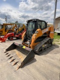 2022 Case TR270B, Cab, Heat, AC, Heated Seat, Back Up Camera, Radio, Ride Control, High Flow, Hyd