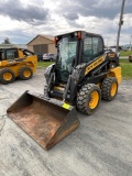 2012 New Holland L220, Cab, Heat, A/C, Aux Hyd, Quick Att,...GP Bucket, 10x16.5 rubber, Owner Manual