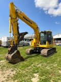 2018 Komatsu PC138 US LC-11, Cab, Heat, AC, Rear Camera, Plumbed, Rockland Hyd Thumb, Coupler, GP