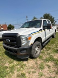 2012 Ford F350 Pickup, Gas, Automatic, 4x4, 4 door Cab, VIN: 1FT8W3B62CEA168860,... Miles - 180698