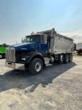 2004 Kenworth T800 Tri Axle Dump, CAT C12, 8 sp, Alcoas, J&J Bdy, Tarper, GVWR77,200, VIN: