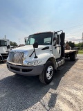 2008 Intl. Flatbed Truck, MaxxForce Motor, Automatic, GVWR 25999 lbs, Air brakes, Air ride seat,